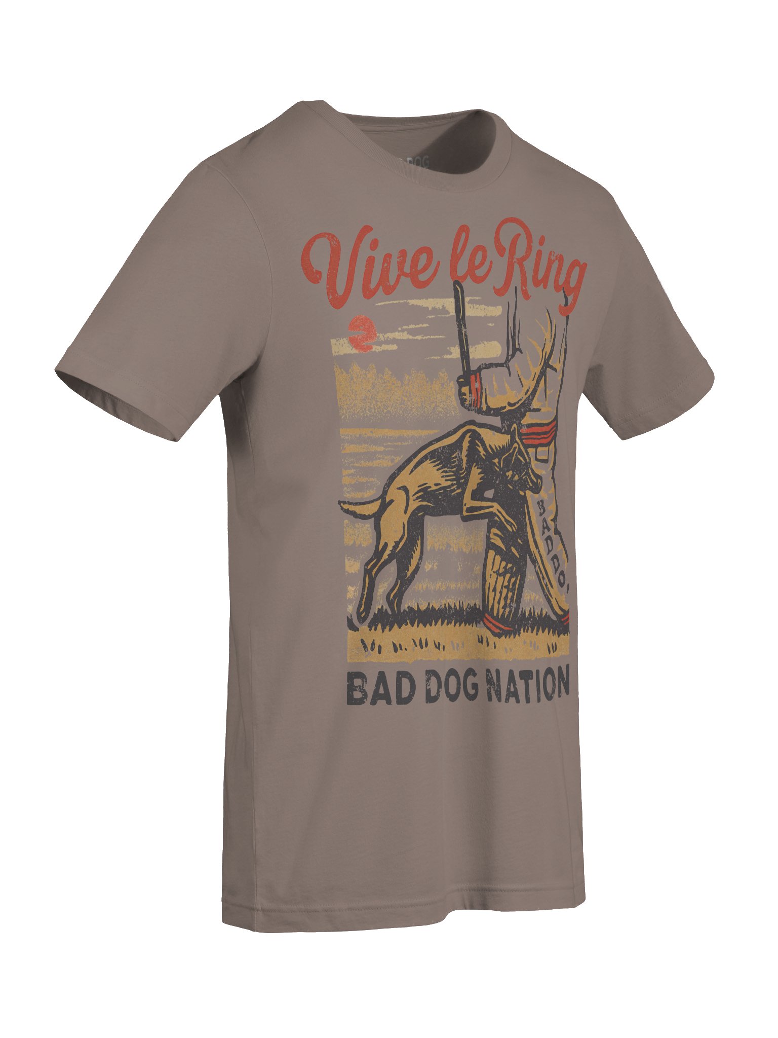 Vive le Ring Vintage - French Ring - PREMIUM ADULT UNISEX T-SHIRT product image (9)