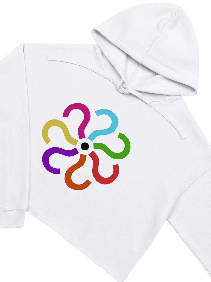 "Confusion" Crop Hoodie product image (2)