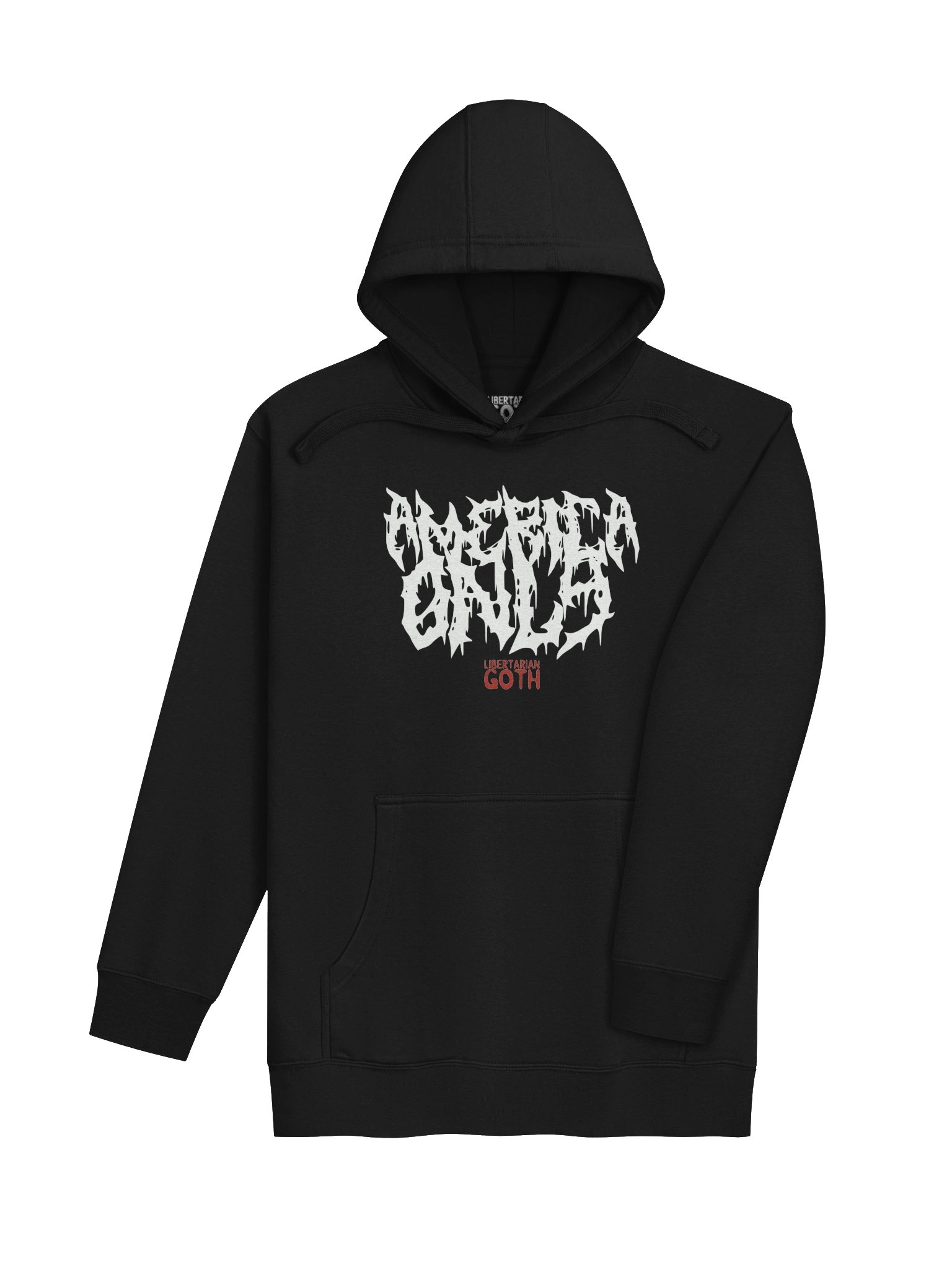 America Only Black Metal 2.0 Hoodie product image (4)