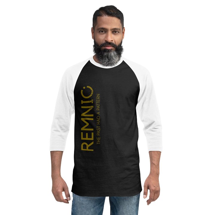 REMNIO “The Past Had a Pattern” Baseball Tee product image (5)