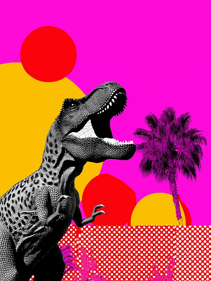 Neon Rex Rising product image (1)