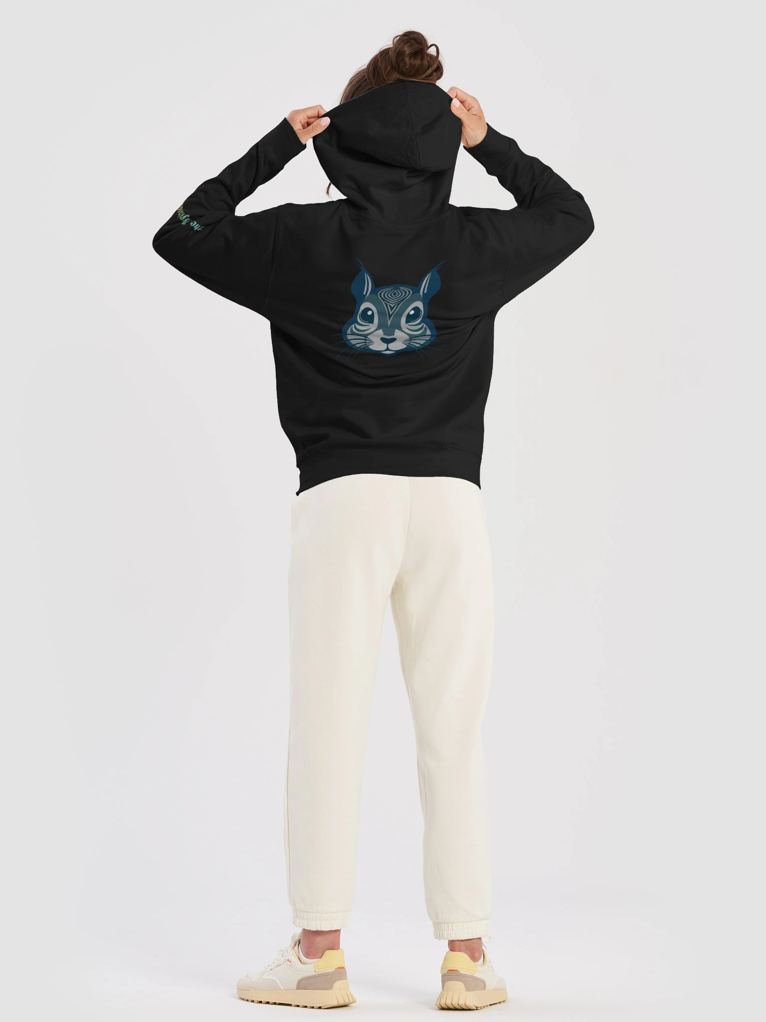 The Psychedelic Squirrel Hoodie Headshot product image (7)