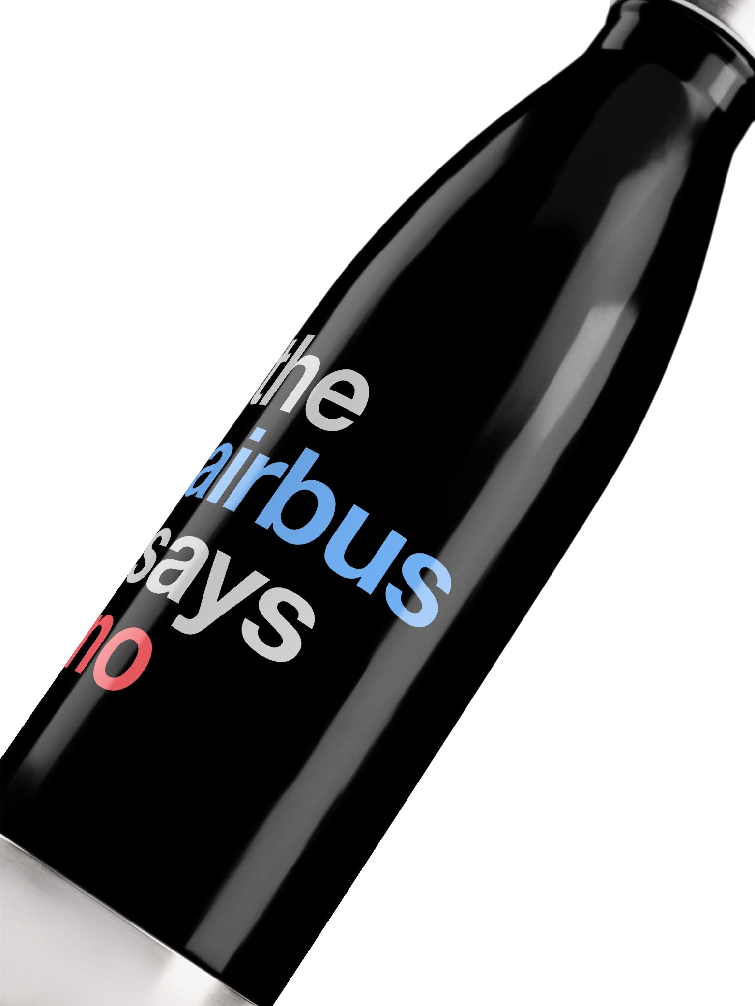 The Airbus Says No Water Bottle product image (5)
