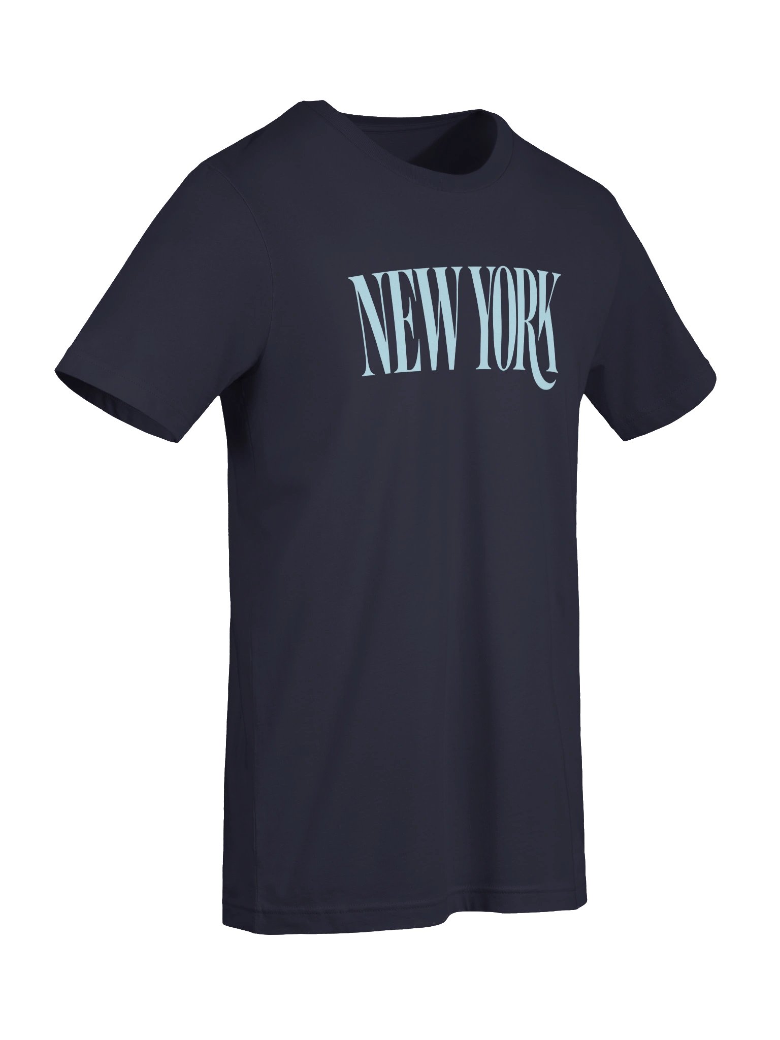 New York Light Blue Typography Tee product image (7)