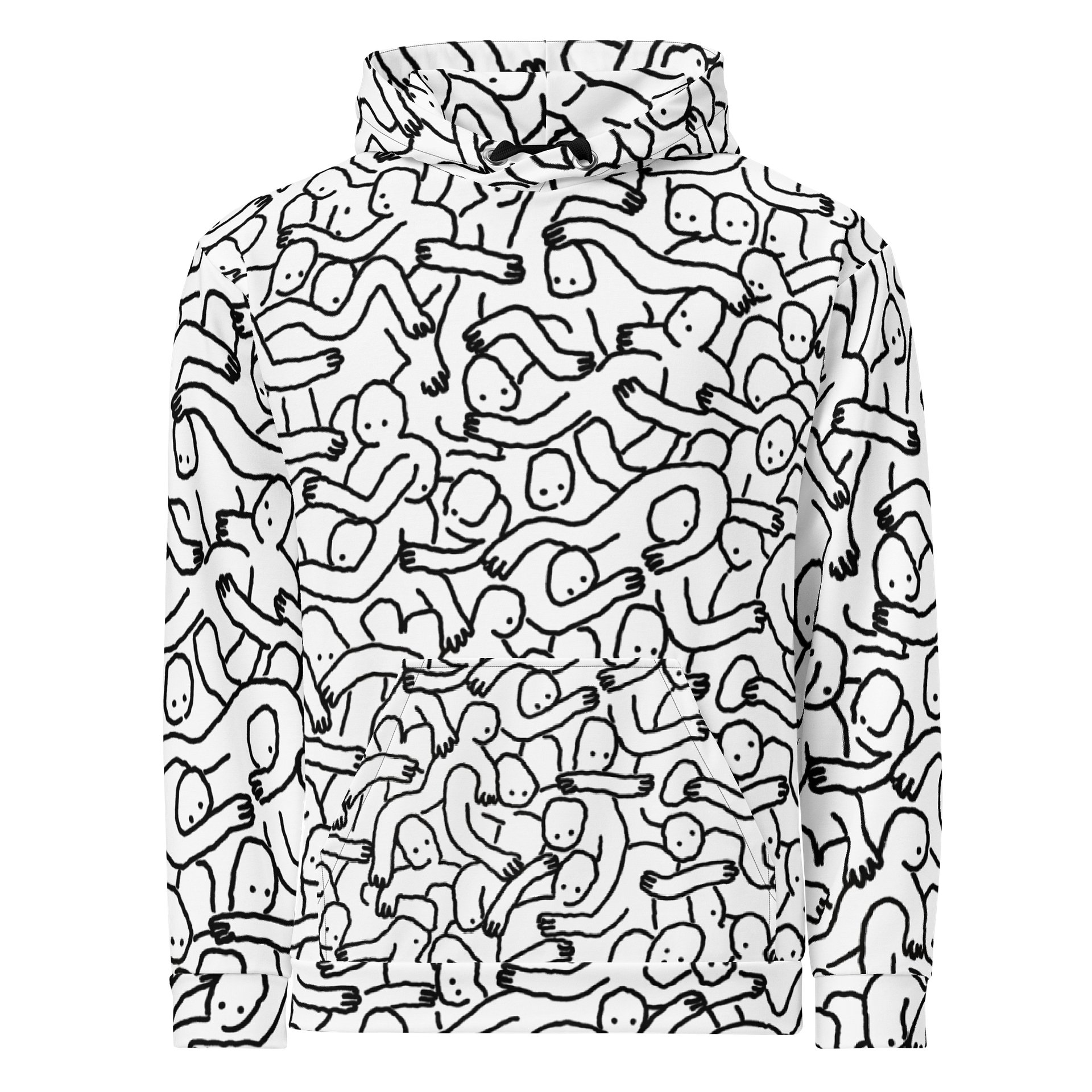 Overstimulated Shadowplay Unisex Cotton Hoodie product image (3)