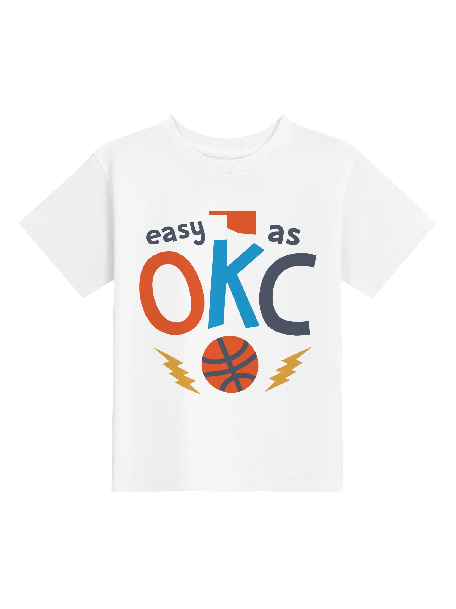 Easy as OKC Toddler Tee product image (1)
