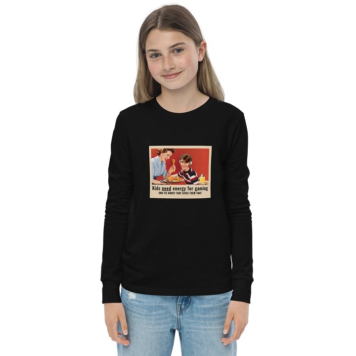 Kids Need Energy Youth Long Sleeve T-Shirt product image (7)