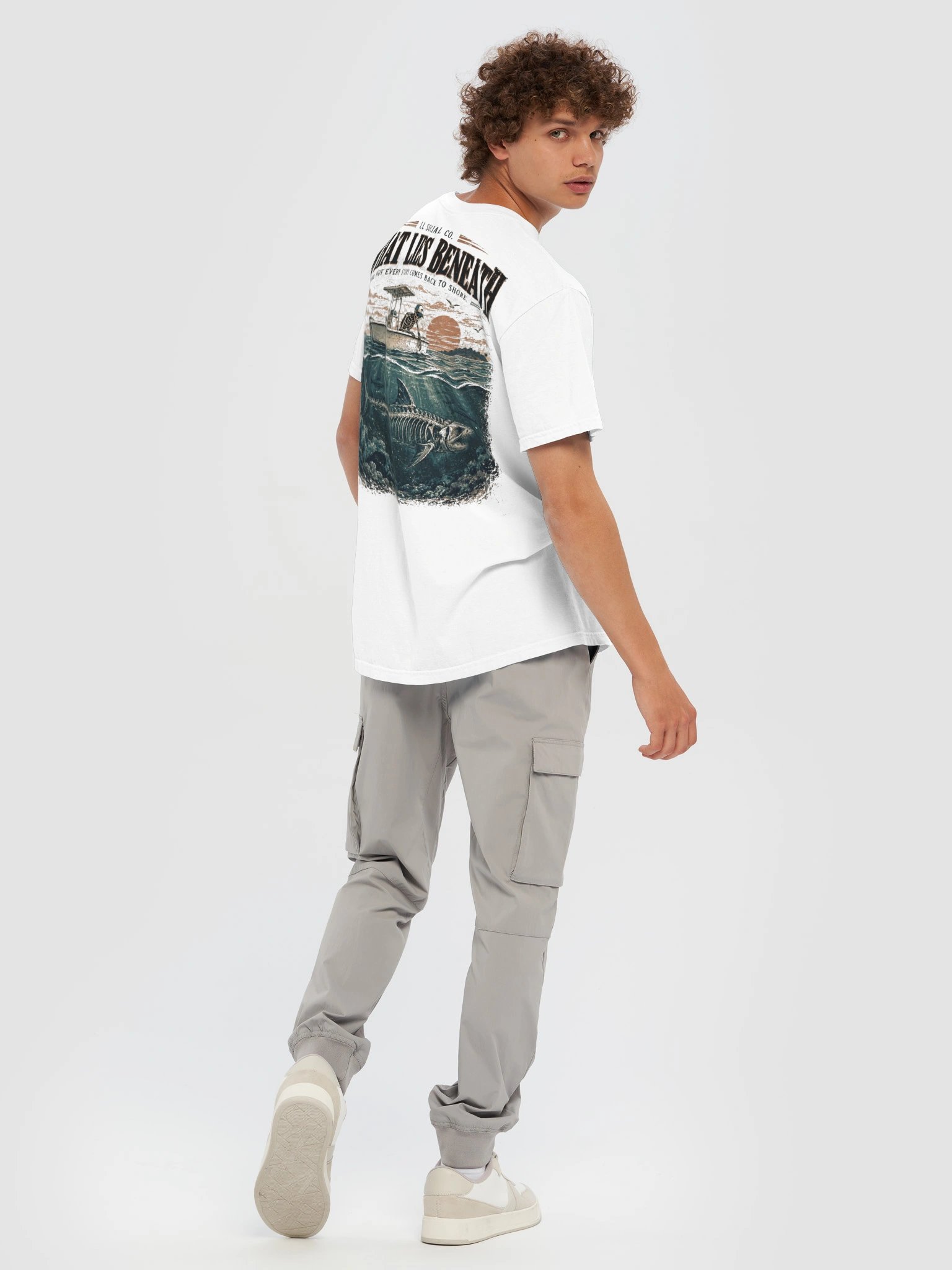 What Lies Beneath Comfort Colors Tee — Coastal Skellie Edit product image (12)