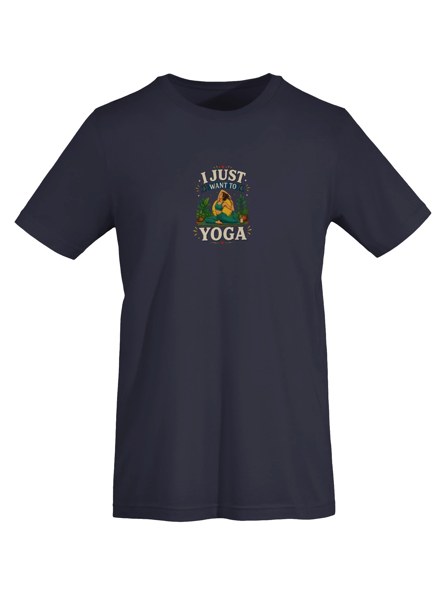 I Just Want To Yoga Tee product image (25)