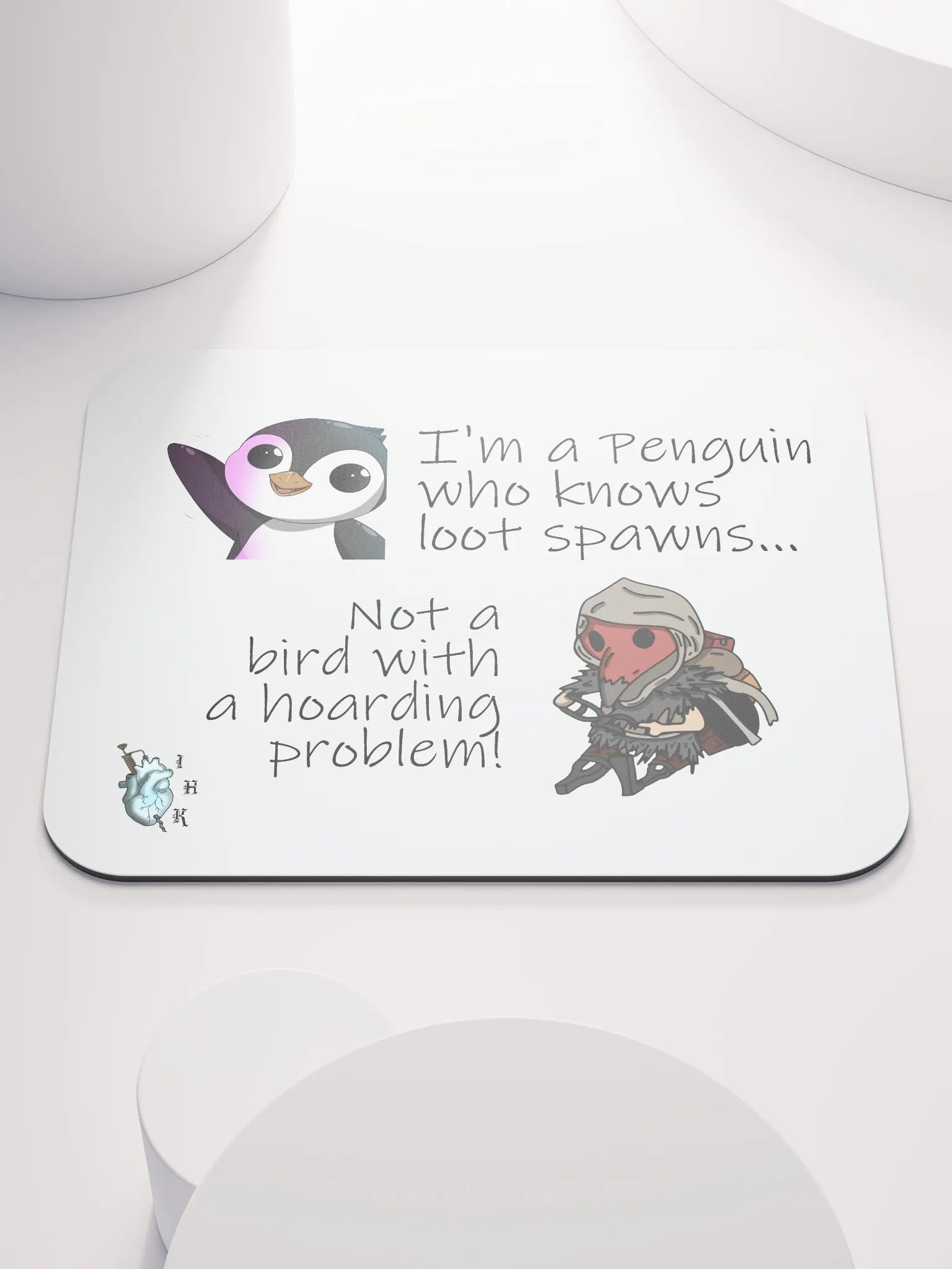 I don't have a hoarding problem! Mousemat product image (1)