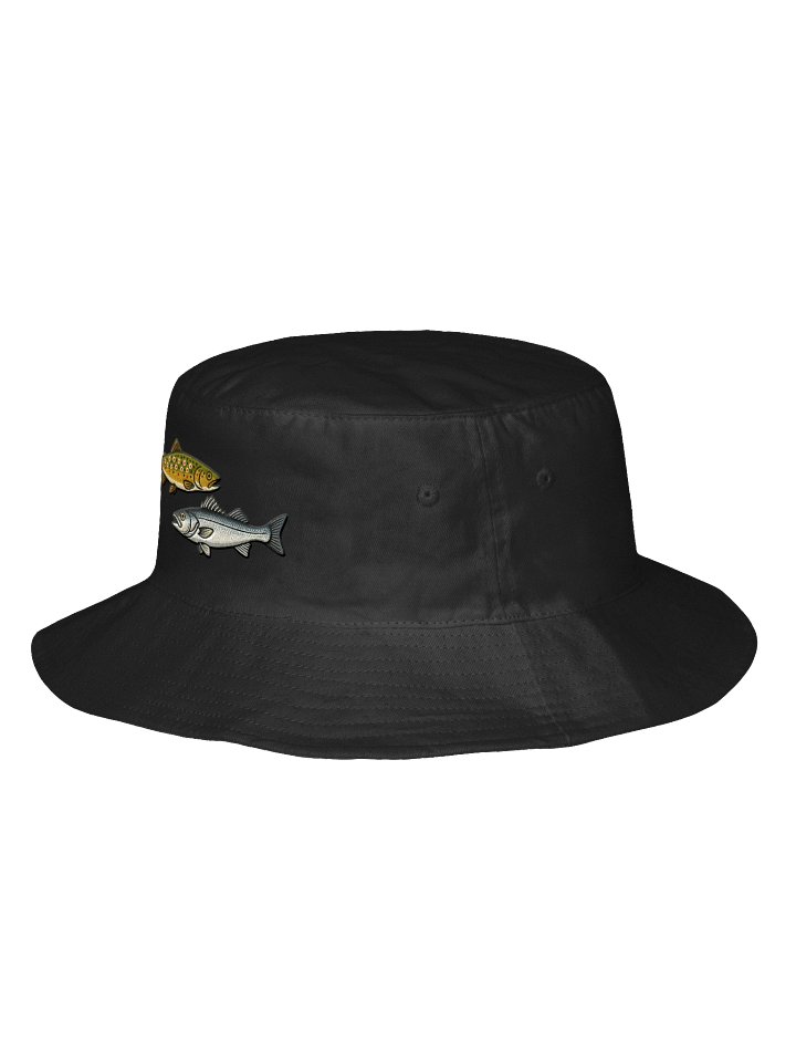 Trout / Bass Embroidered Bucket Hat product image (2)