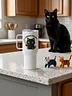 Bat Cat Travel Mug