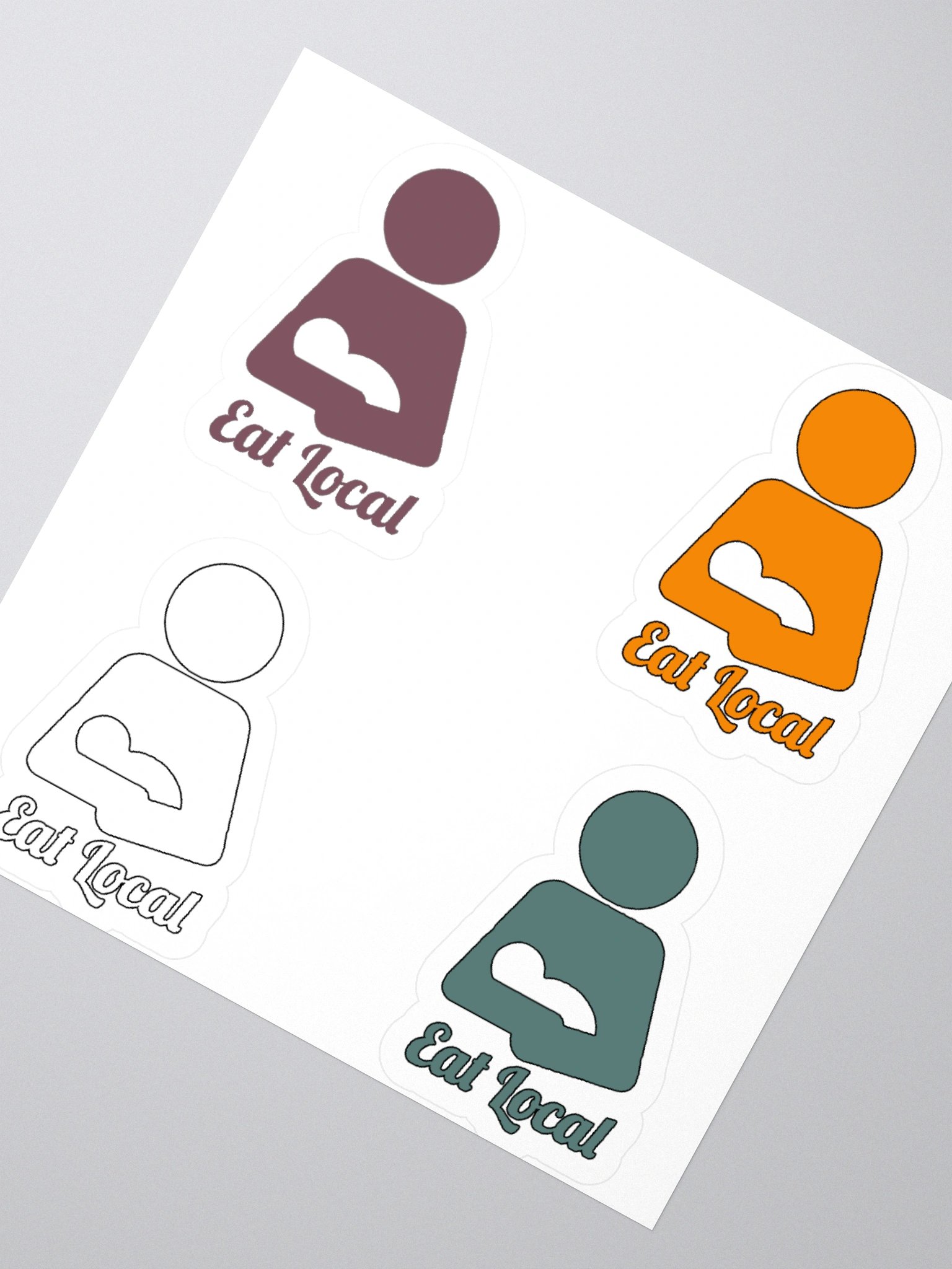 Eat Local MSBC Sticker Set product image (4)