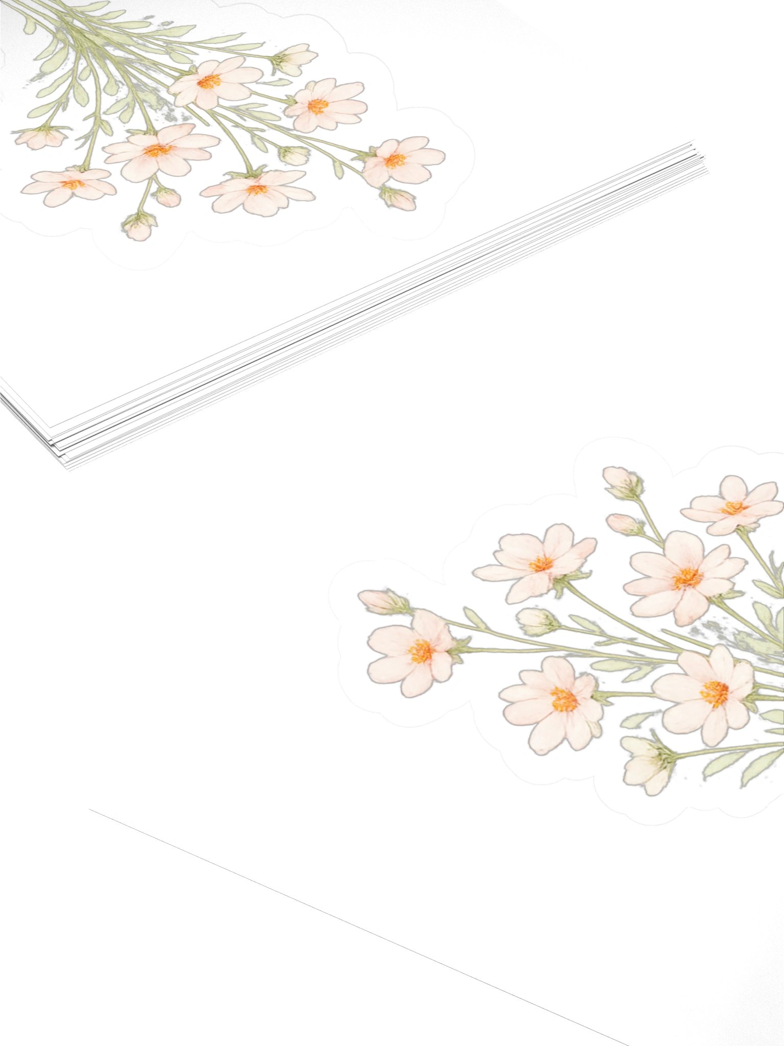 Blush Bloom Sticker — The Meadowlight Wildflower Collection product image (10)