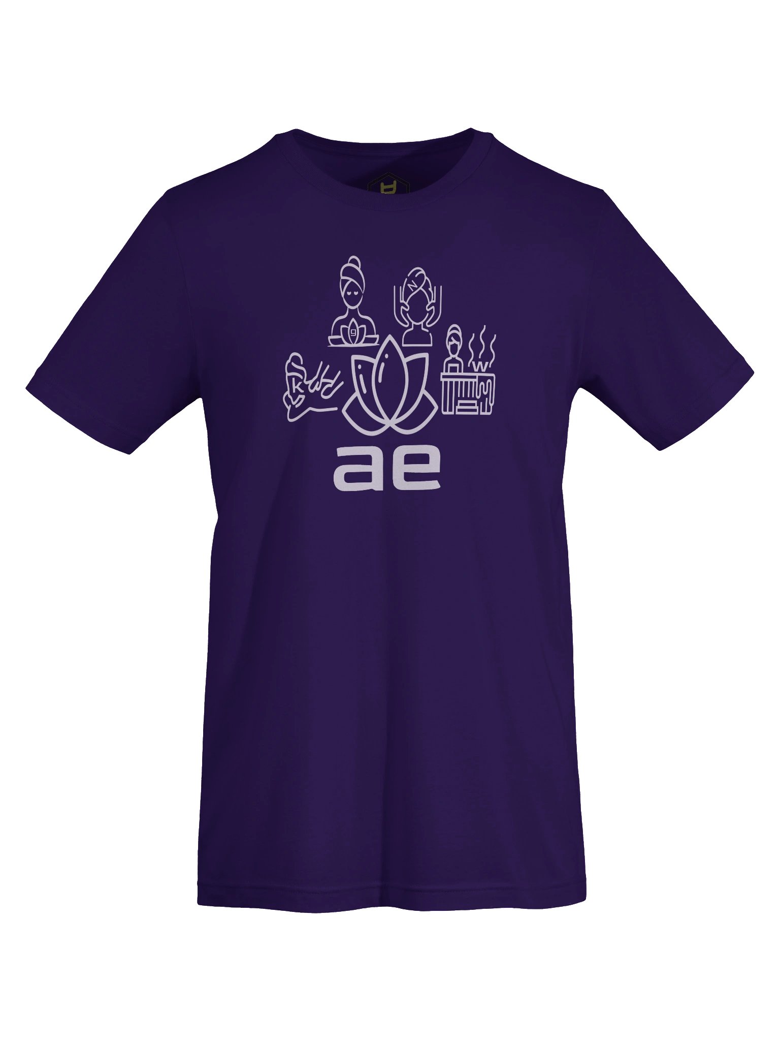The spa named AE t-shirt //cotton, slim\\ worldwide! product image (1)