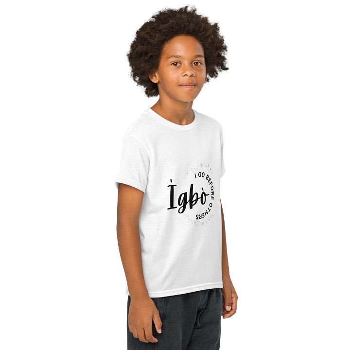 I GO BEFORE OTHERS Youth Sports Light Tees product image (34)