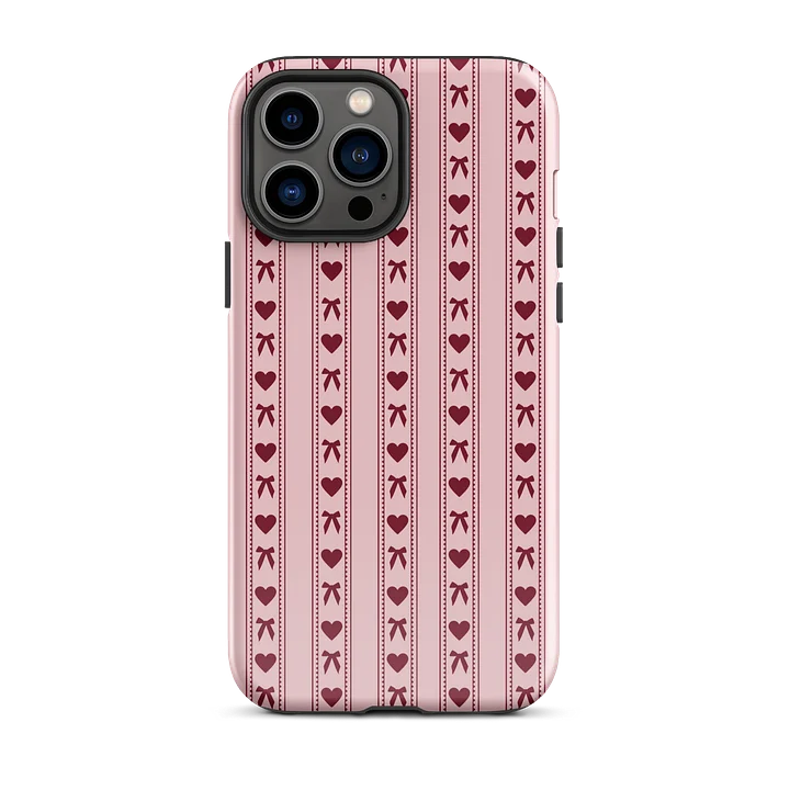 Bows & Hearts iPhone Case product image (1)