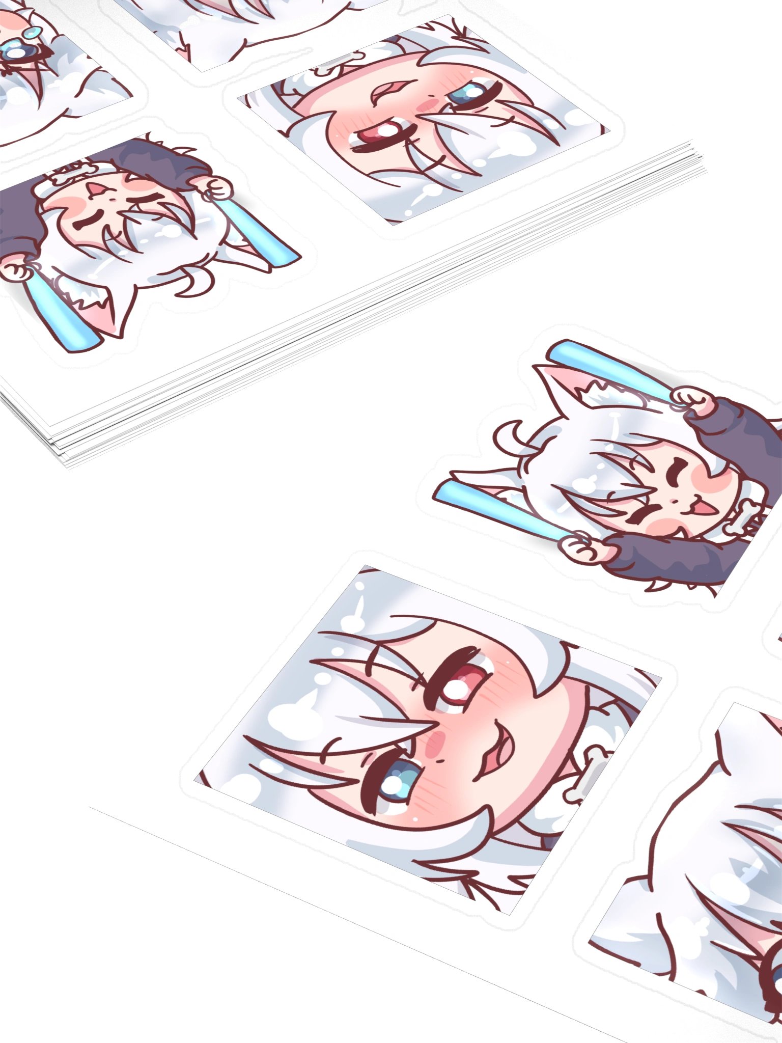 Emote Sticker Sheet - Set 2 product image (4)