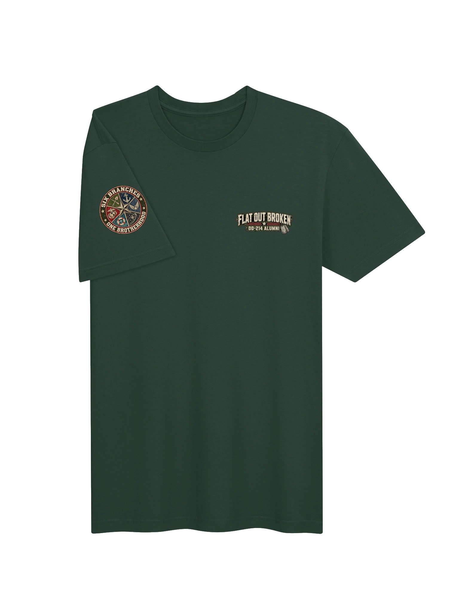 Honorably Discharged, Warranty Expired — DD-214 Alumni Veteran T-Shirt product image (4)
