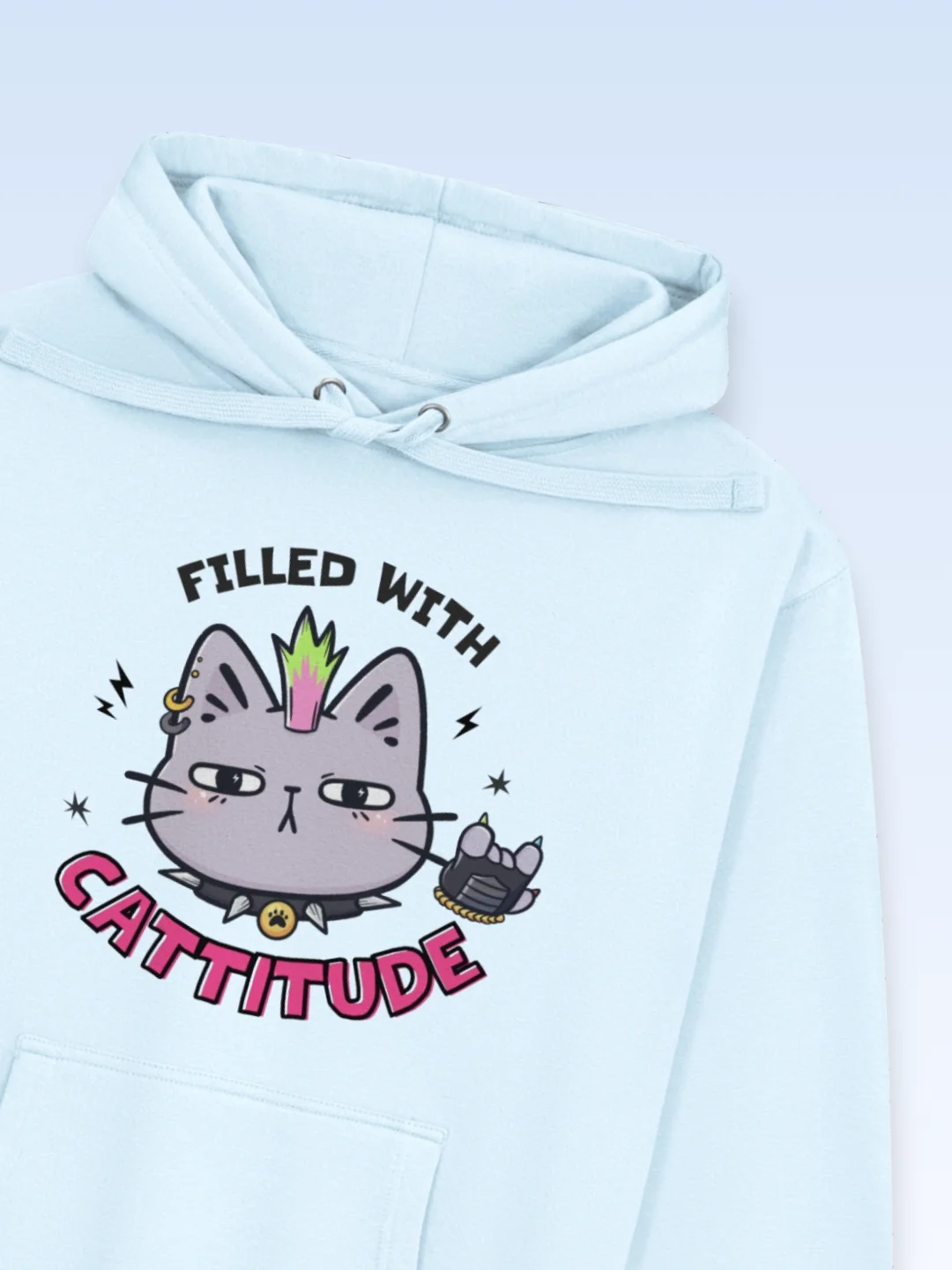 Cattitude Hoodie product image (1)