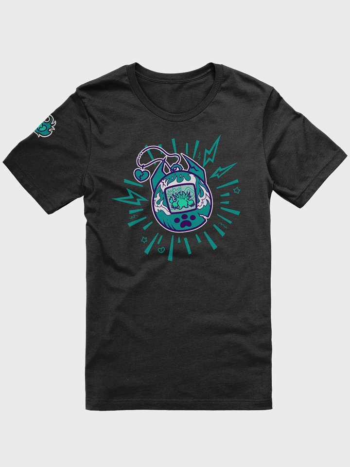 Heartbreaker Virtual Meow // T-Shirt - Teal Dark Mode product image (1)