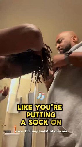 Michelle needs to hurry up and get her hand fixed because this hair stuff is STUPID! #hair #couplesofinstagram #relationships...