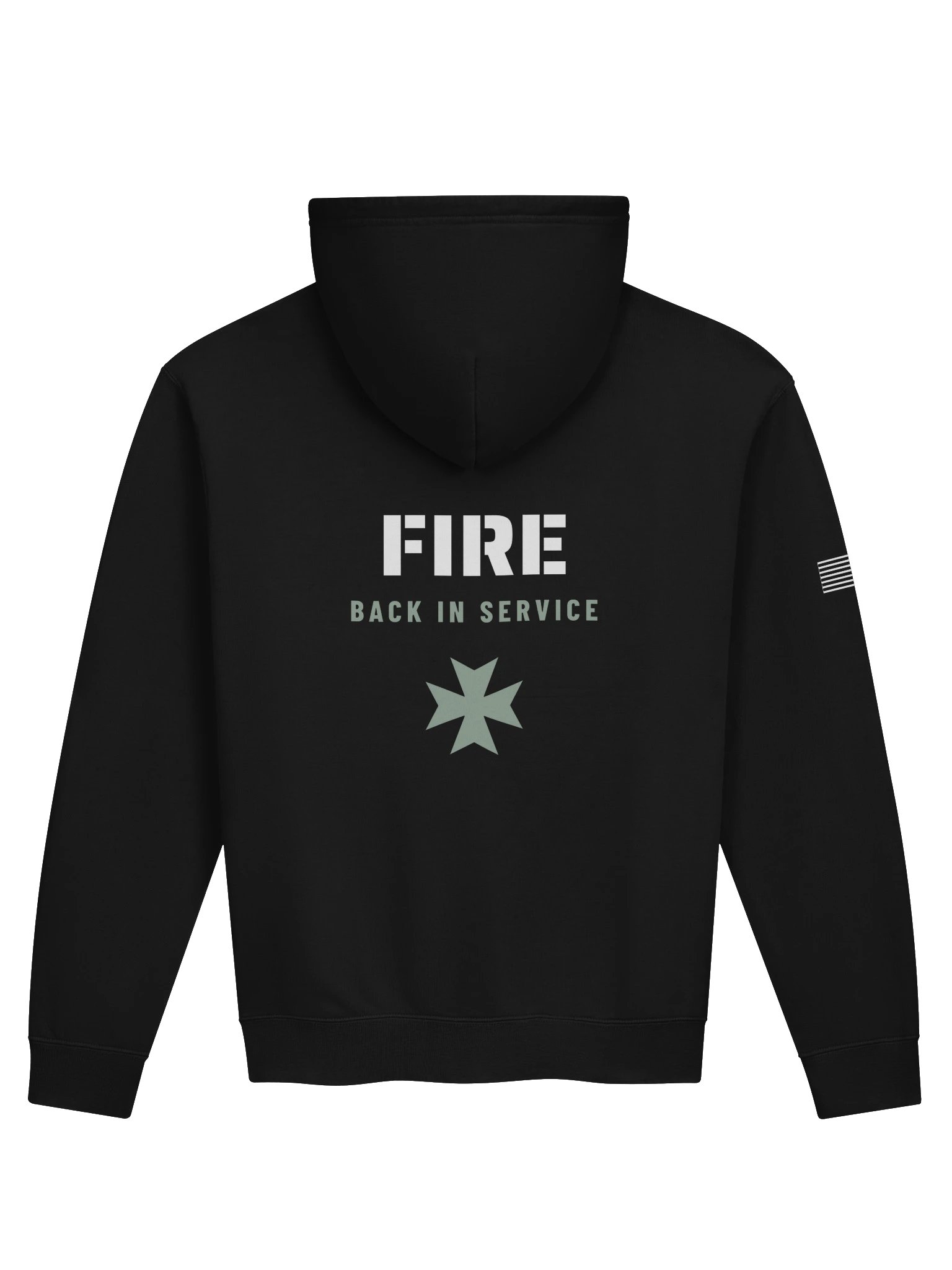 Back In Service Hoodie: Fire product image (3)