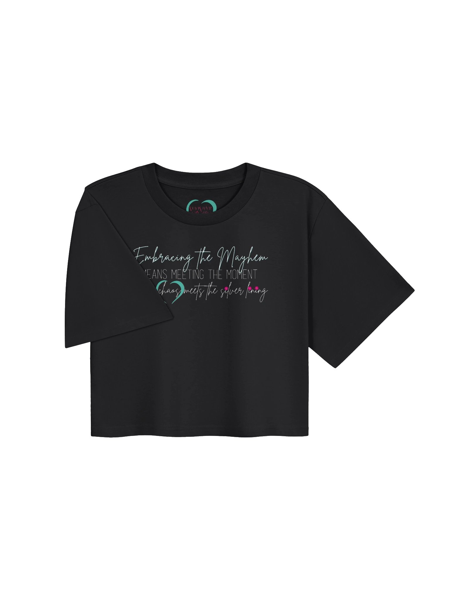 Embrace the Mayhem Crop | light logo product image (11)