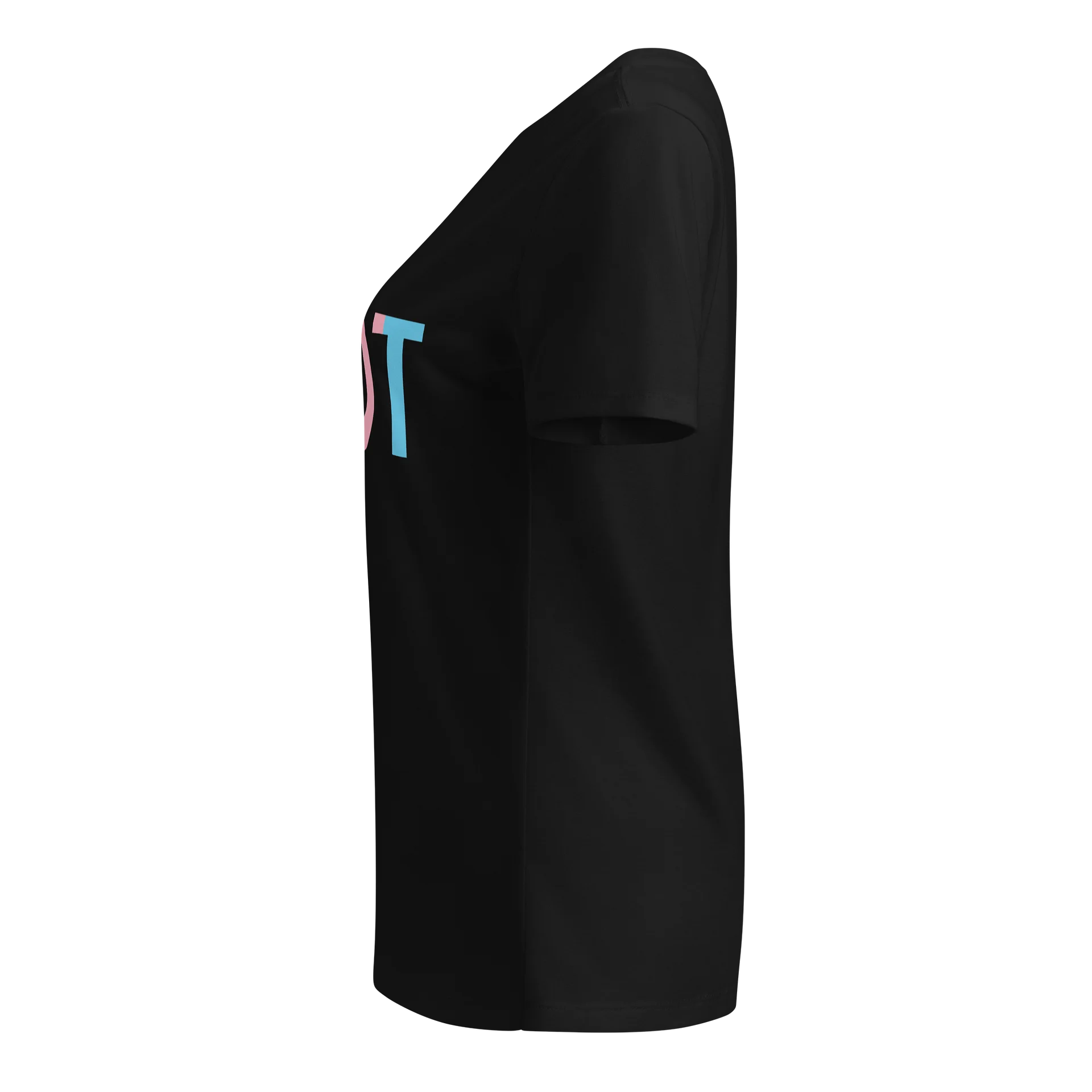 RIOT Glitch Graphic V-Neck Tee product image (2)