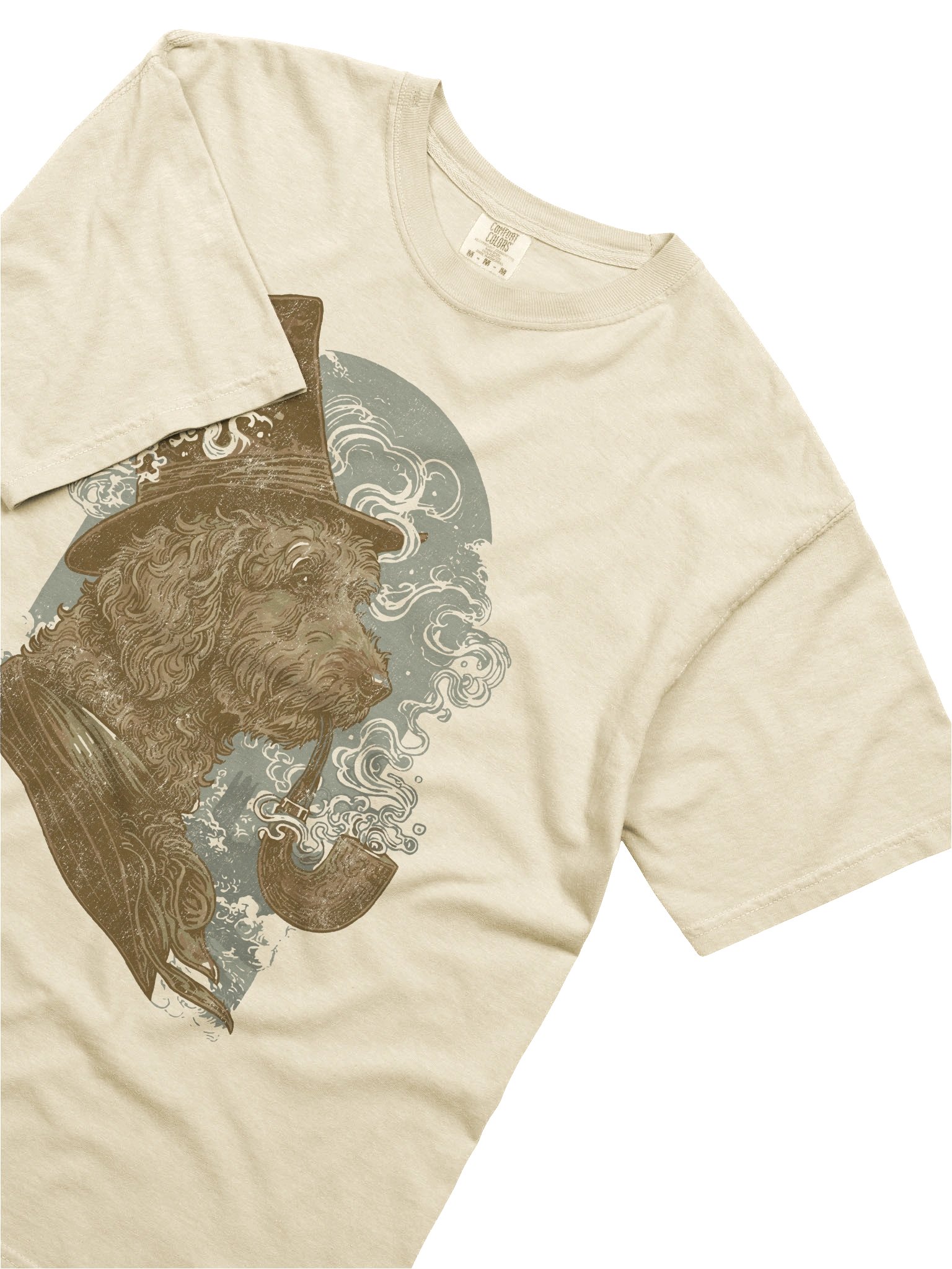 Steampunk Doodle Dog Comfort Colors Garment-Dyed Heavyweight T-Shirt product image (5)