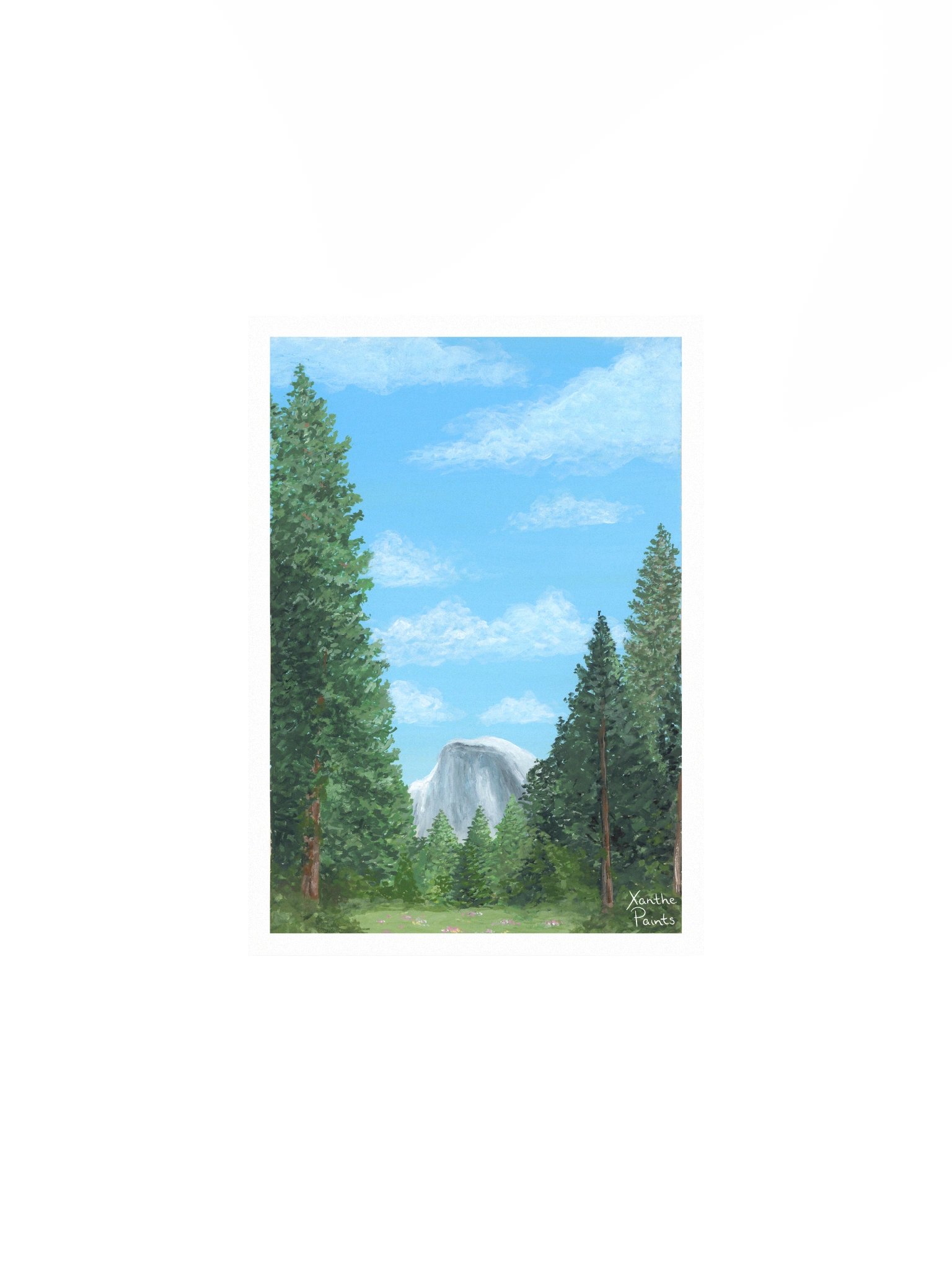 Half Dome print product image (1)
