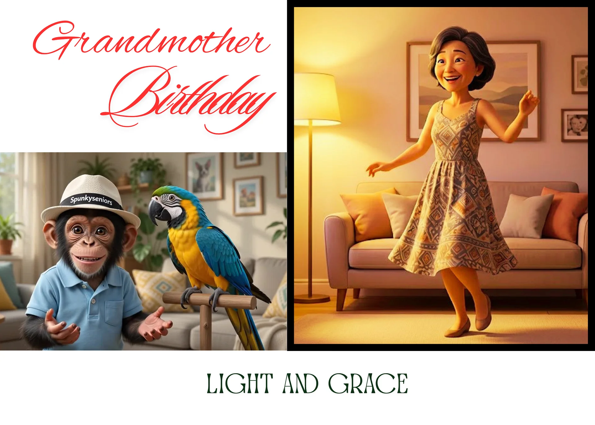 Light and Grace: Grandma Birthday product image (1)