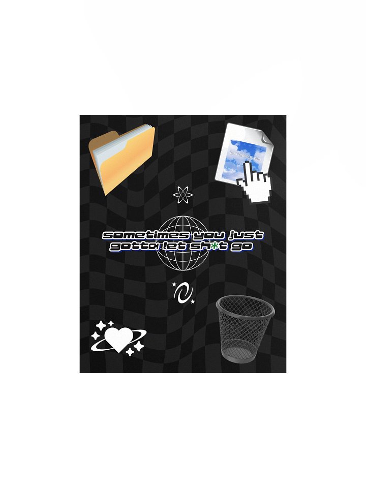 Gotta Let Sh*t Go - Y2K Icon Poster product image (1)