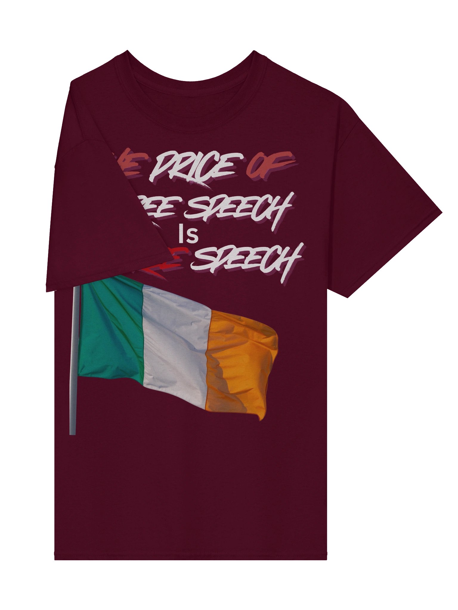 Ireland Free Speech Flag Tee product image (5)