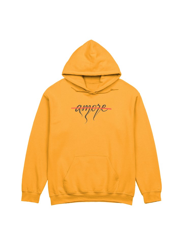 amore Rhythmic Red Wave Hoodie product image (1)