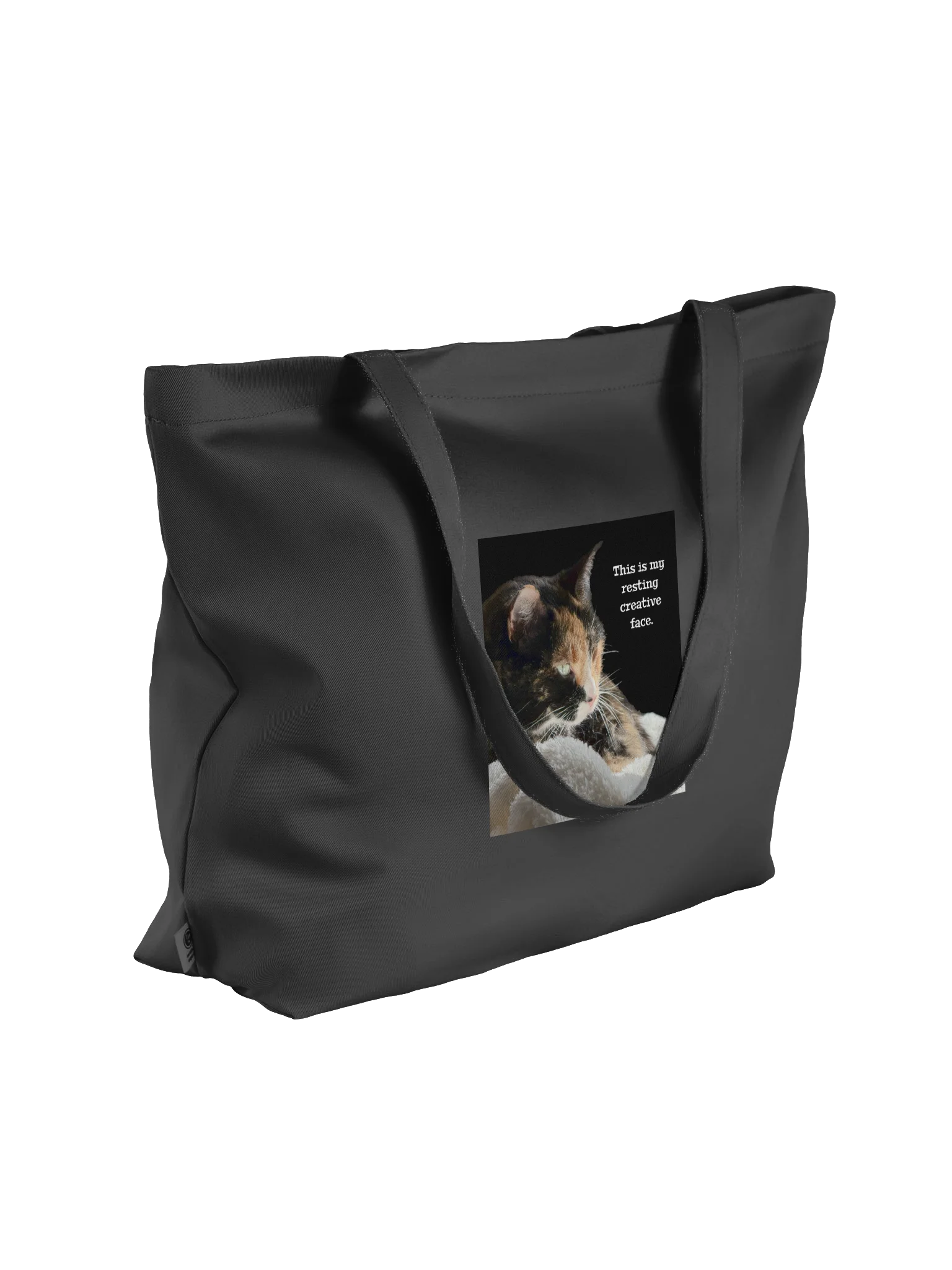 This is my resting creative face. Tote product image (4)