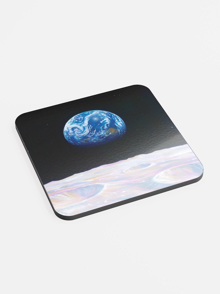 Earthrise Glossed Coaster product image (2)