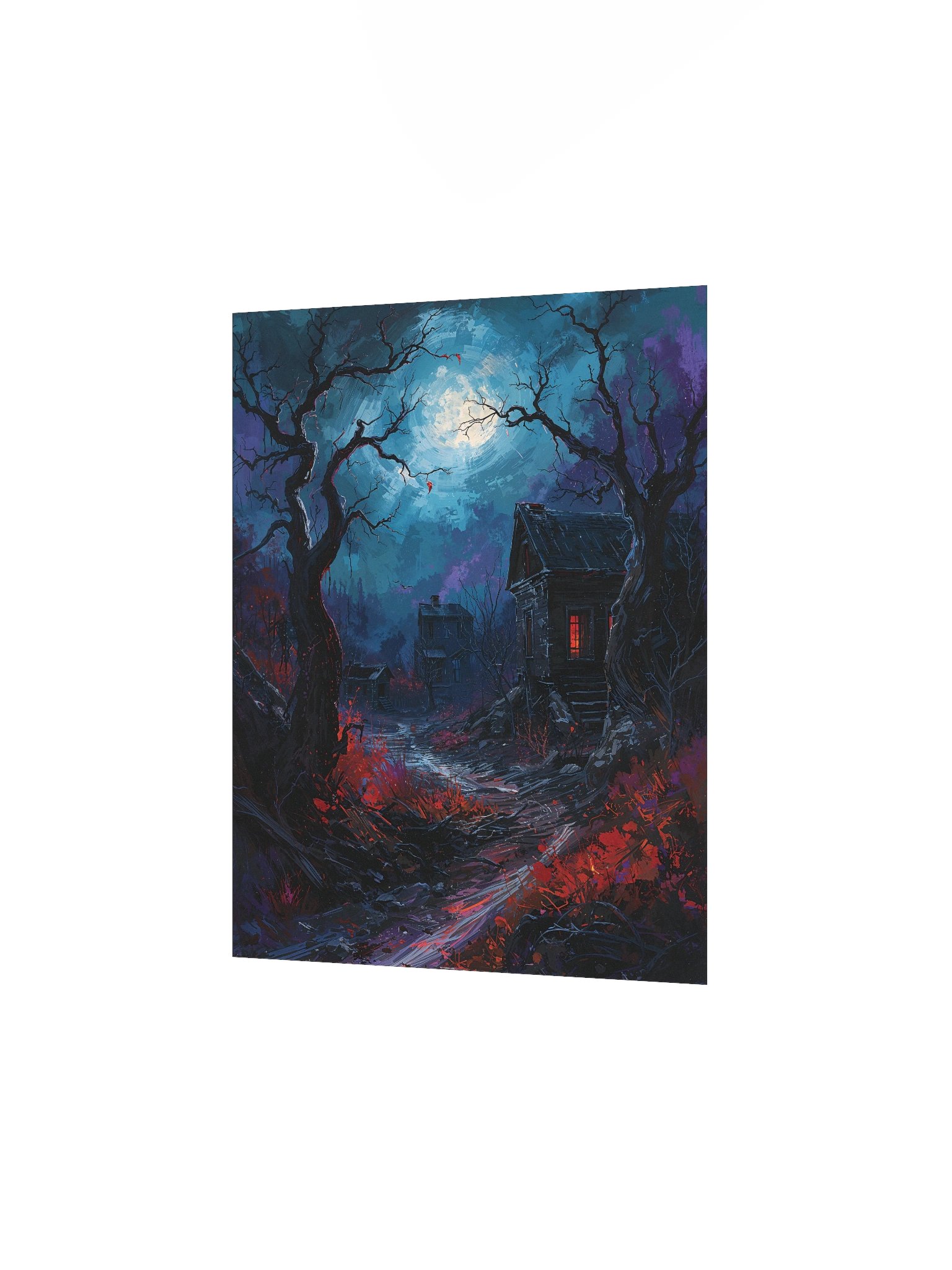 Whispers Beneath the Moonlight Matte Poster product image (12)
