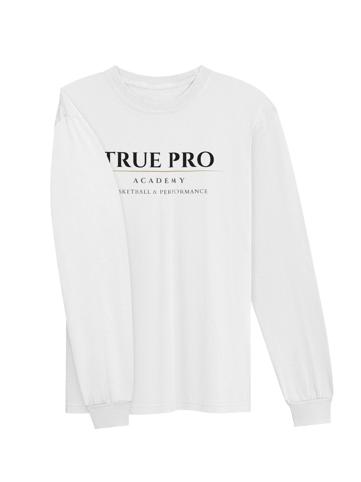 Relaxed Long Sleeve — White - Full Logo product image (3)