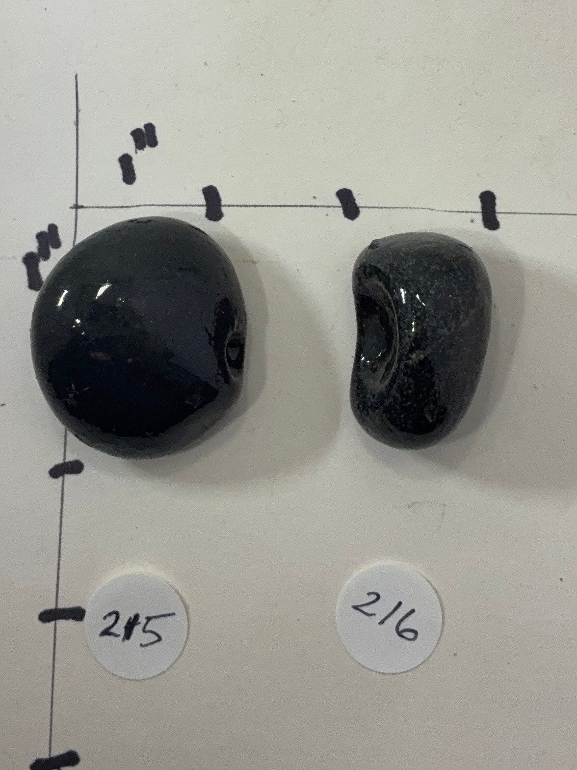Lake Superior rock cabinet knobs blacks,greys,white,beige product image (9)
