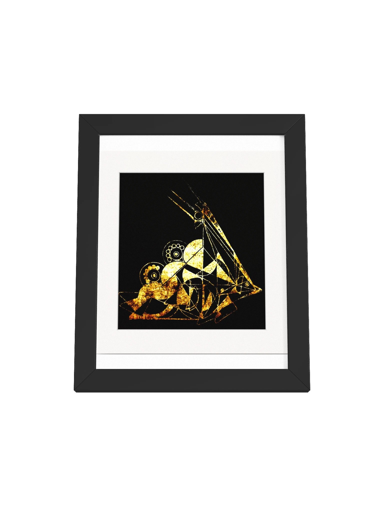 Creatures of the Abyss — Fine Art Print with Frame product image (1)
