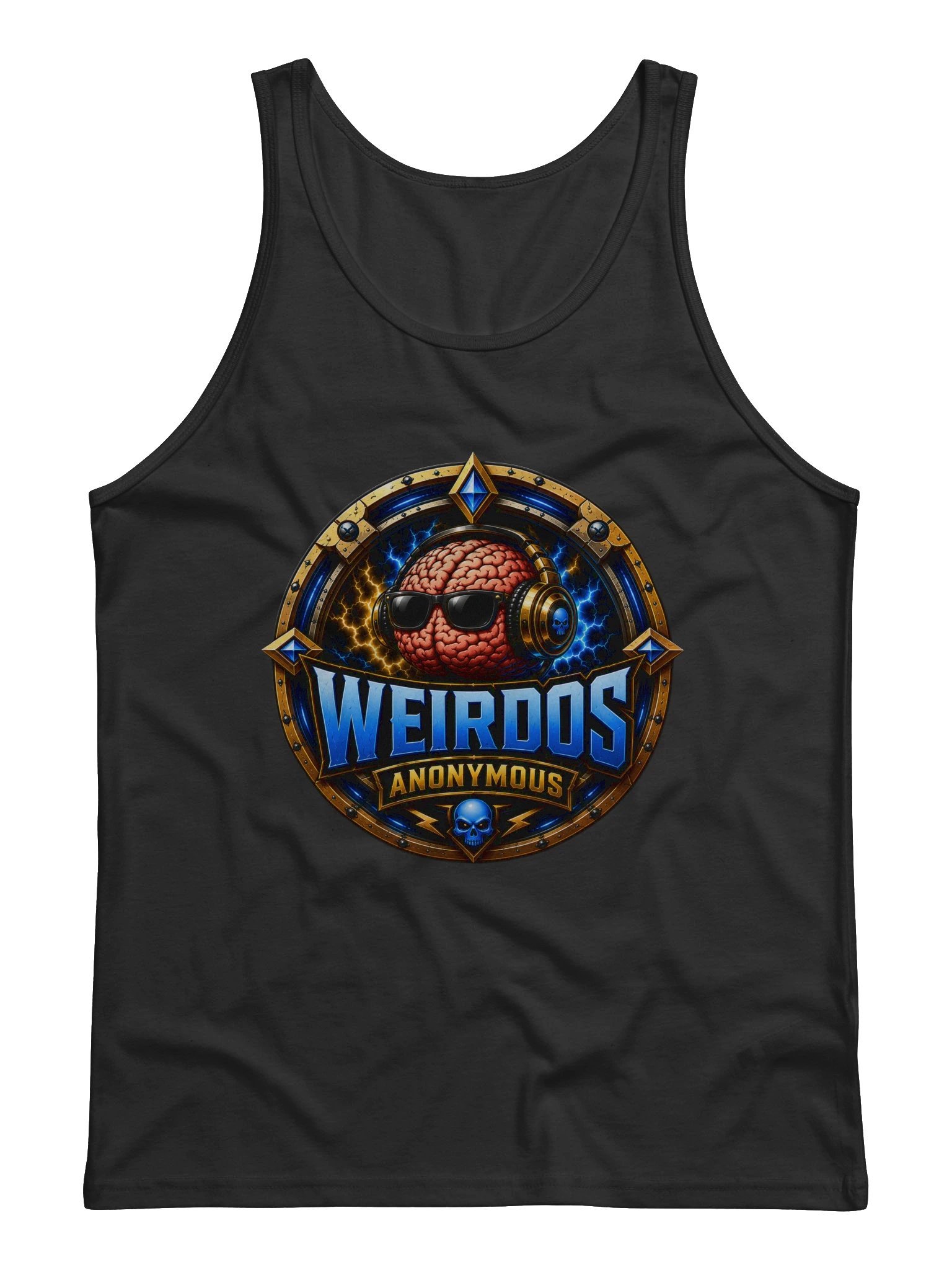Beard__Oh Weirdos Anonymous Jersey Tank product image (1)