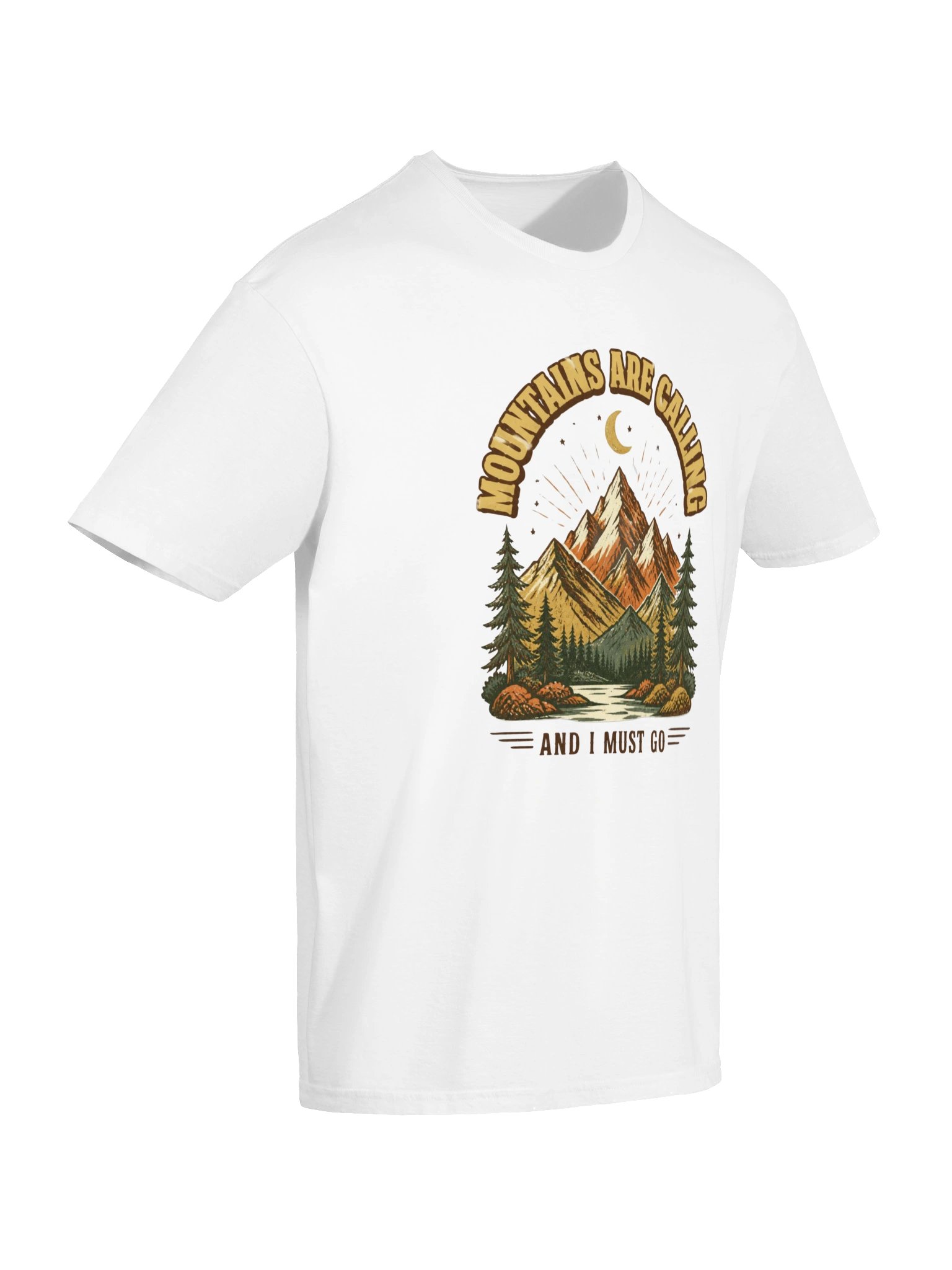 Mountains Are Calling Shirt, Retro Camping Tee, Hiking Lover Gift, Vintage Outdoor Nature T-Shirt product image (6)