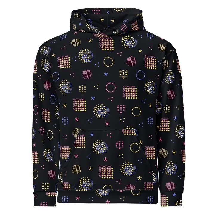 Comfortable Unisex Hoodie with Cosmic Geometry Print product image (1)