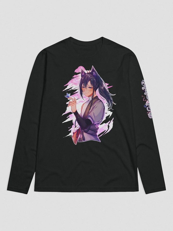 Next Level Premium Fitted Long Sleeve Crew - LowPro | Dark Mode product image (1)