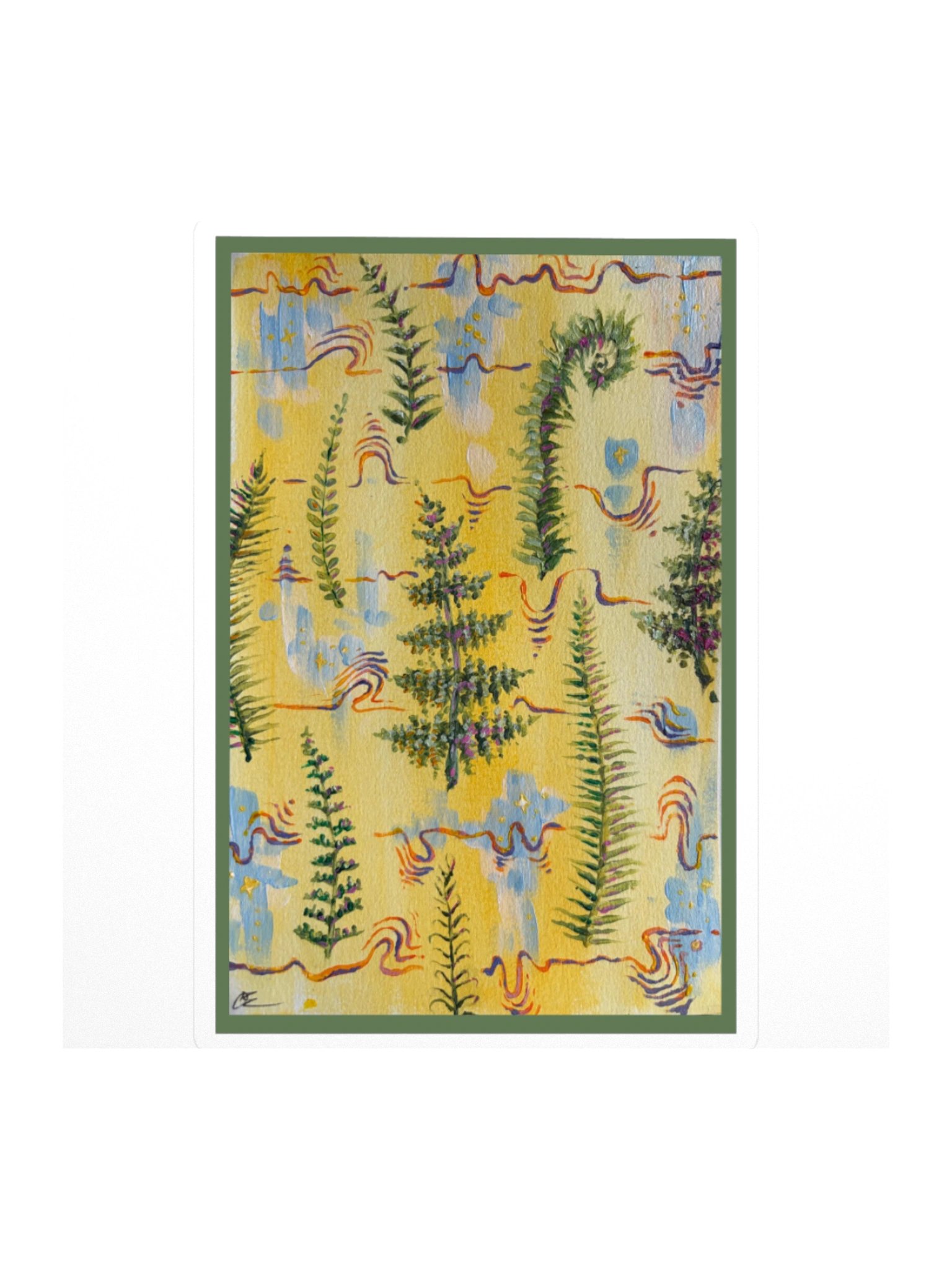 PNW Ferns Sticker product image (1)
