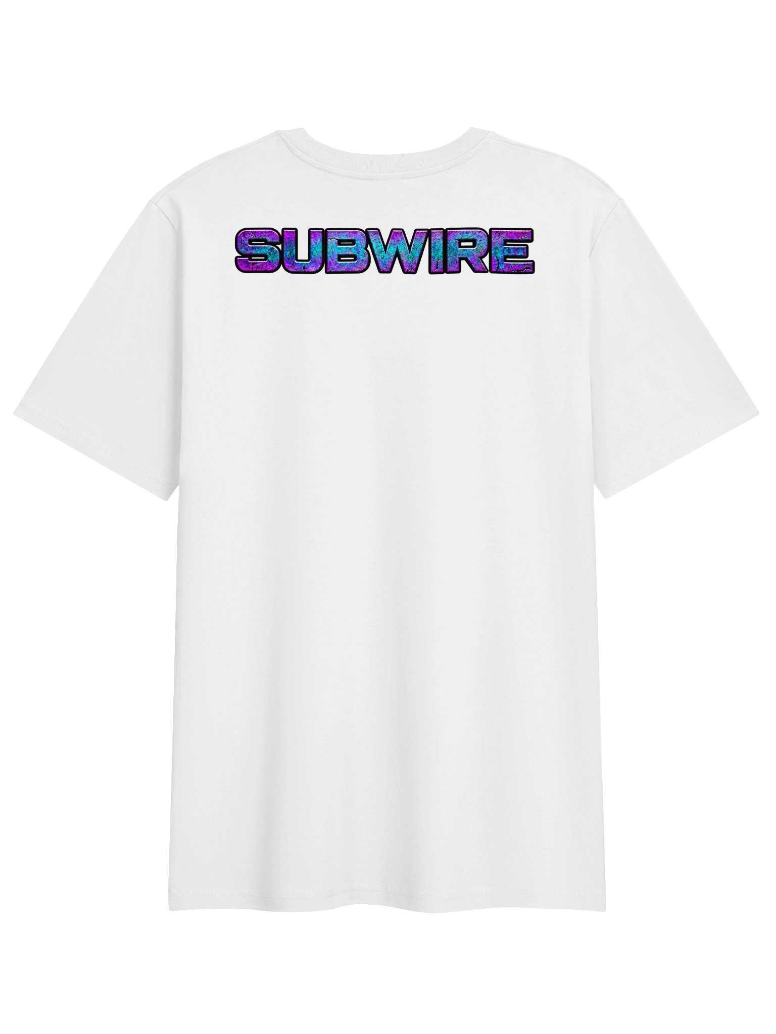 SUBWIRE Drip Logo T-Shirt - White product image (2)