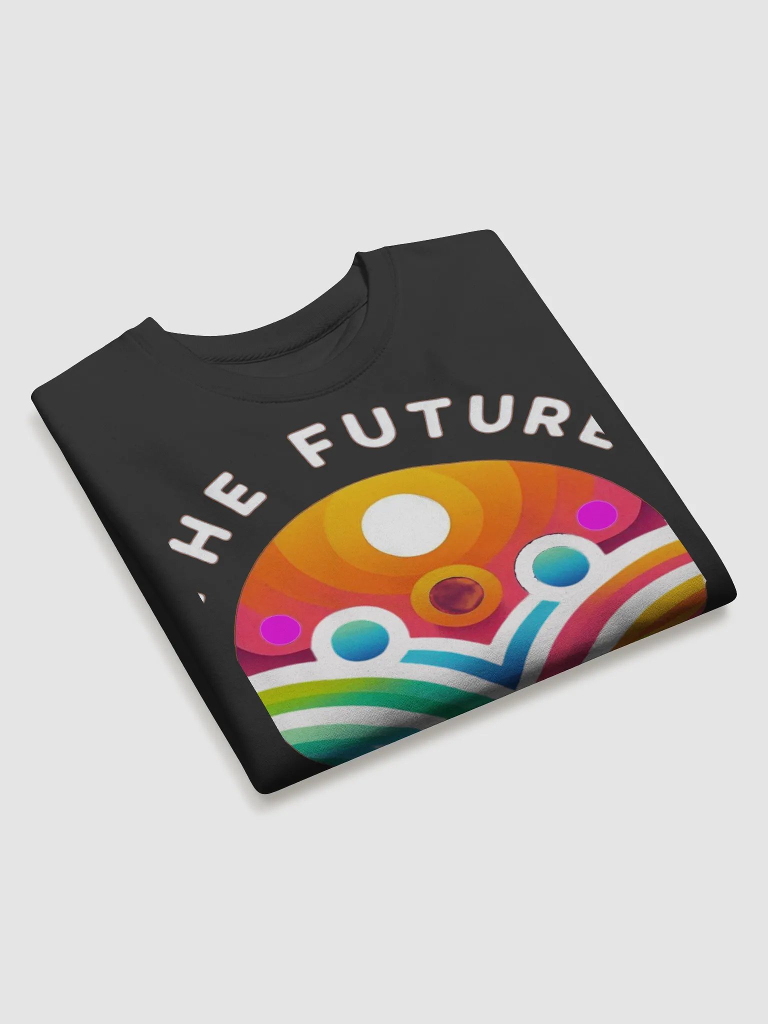 Bright Future Abstract Logo Sweatshirt product image (3)