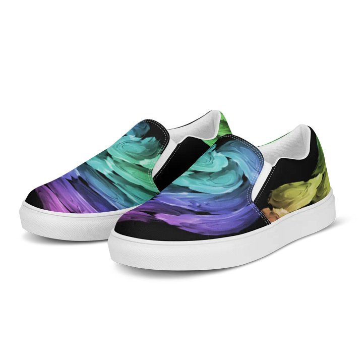 rose wave, slip on canvas shoes product image (2)