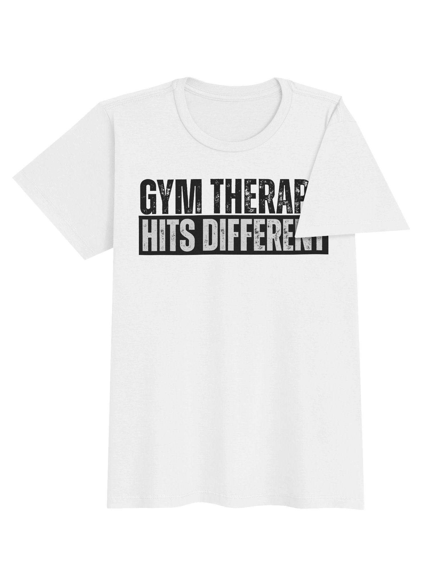 Gym Therapy Hits Different Women's T-Shirt product image (4)